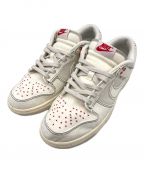 NIKEナイキ）の古着「DUNK LOW RETRO SE  ローカットスニーカー」｜レッド×ホワイト