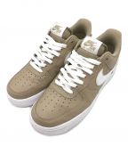 NIKEナイキ）の古着「Air Force 1 '07 / ローカットスニーカー」｜ホワイト×ブラウン