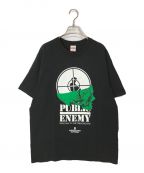 SUPREME×UNDERCOVERシュプリーム×アンダーカバー）の古着「Public Enemy Terrordome Tee」｜ブラック