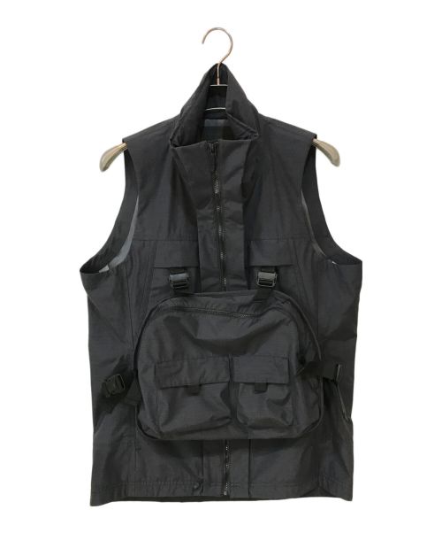 DESCENTE（デサント）DESCENTE (デサント) RWSB VARIABLE VEST ラウスビーバリアブルベスト ブラック サイズ:Lの古着・服飾アイテム