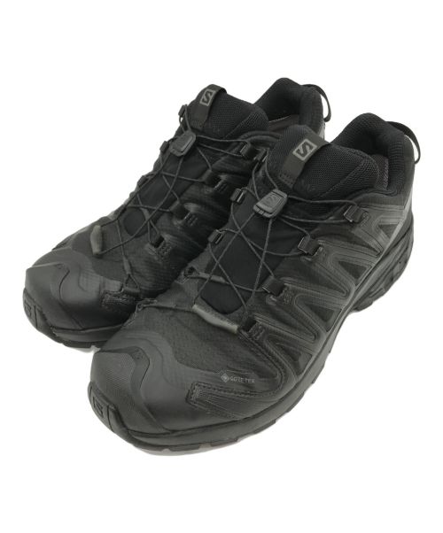 SALOMON（サロモン）SALOMON (サロモン) XA PRO 3D V8 GORE-TEX ローカットスニーカー ブラック サイズ:US9の古着・服飾アイテム