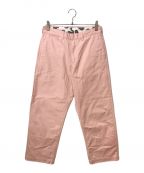 SAINT Mxxxxxxセントマイケル）の古着「WIDE PANTS / CHINO/PINK」｜ピンク