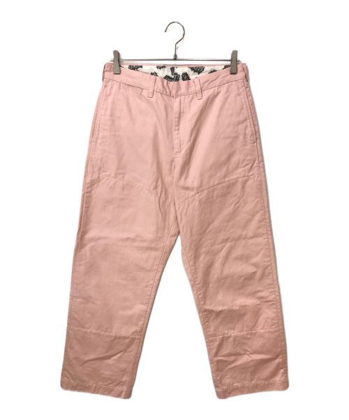 SAINT Mxxxxxx（セントマイケル）SAINT Mxxxxxx (セントマイケル) WIDE PANTS / CHINO/PINK ピンク サイズ:Mの古着・服飾アイテム