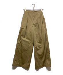 Dickies×styling/（ディッキーズ×スタイリング）の古着「ハカマワイドパンツ」｜ベージュ