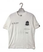 Aape BY A BATHING APE×SEBASTIAN SCHWAMMエーエイプ バイ アベイシングエイプ×）の古着「プリントTシャツ」｜ホワイト×ブラック