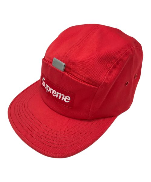 SUPREME（シュプリーム）SUPREME (シュプリーム) 18SS Reflective Tab Pocket Camp Cap レッド サイズ:-の古着・服飾アイテム