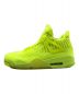 NIKE (ナイキ) AIR JORDAN 4 RETRO FLYKNIT スニーカー VOLT/VOLT-VOLT-BLACK サイズ:US10.5：18000円