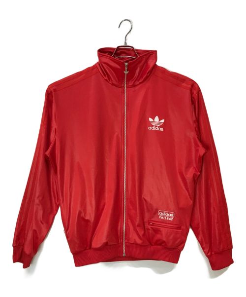 adidas（アディダス）adidas (アディダス) トラックジャケット レッド サイズ:XLの古着・服飾アイテム