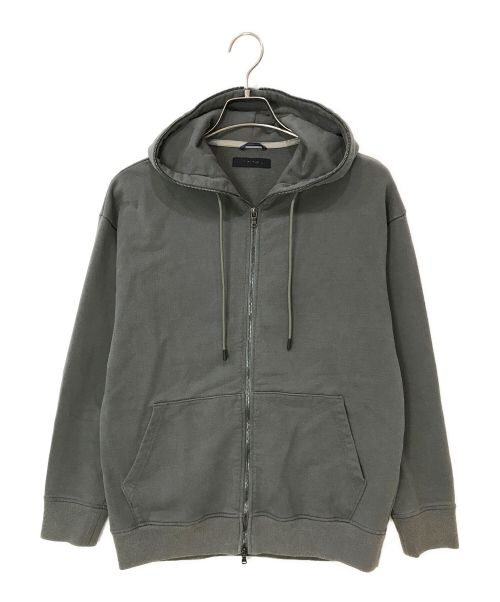 Junhashimoto（ジュンハシモト）Junhashimoto (ジュンハシモト) ELBOW PADHOODIE グレー サイズ:3の古着・服飾アイテム