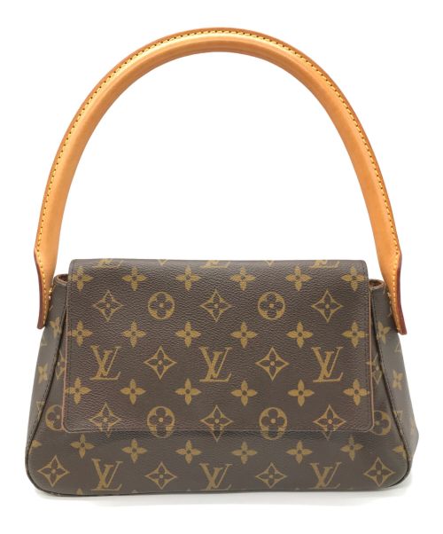 LOUIS VUITTON（ルイ ヴィトン）LOUIS VUITTON (ルイ ヴィトン) ミニルーピング ハンドバッグ ブラウン サイズ:-の古着・服飾アイテム