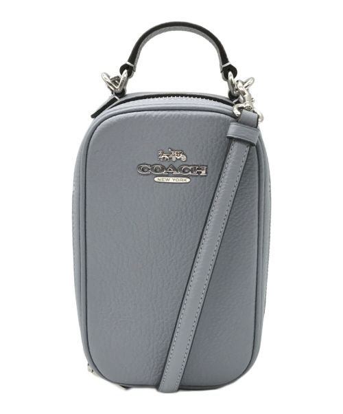 COACH（コーチ）COACH (コーチ) eva phone crossbody ショルダーバッグ スカイブルー サイズ:-の古着・服飾アイテム