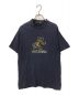 stussy（ステューシー）の古着「ベアー プリント Tシャツ」｜ネイビー