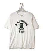A BATHING APEアベイシングエイプ）の古着「プリントTシャツ」｜ホワイト