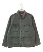 SUPREMEシュプリーム）の古着「22SS Denim Chore Coat」｜ブラック