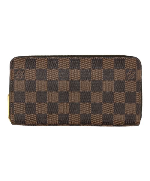 LOUIS VUITTON（ルイ ヴィトン）LOUIS VUITTON (ルイ ヴィトン) ジッピー ウォレット/ラウンドファスナー/長財布 ブラウン サイズ:-の古着・服飾アイテム