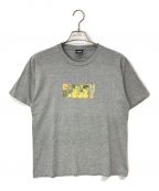 stussyステューシー）の古着「プリントTシャツ」｜グレー