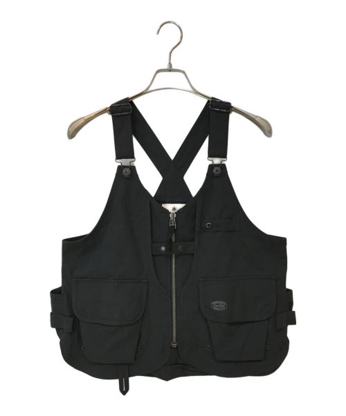 Snow peak（スノーピーク）Snow peak (スノーピーク) TAKIBI Vest ブラック サイズ:Sの古着・服飾アイテム