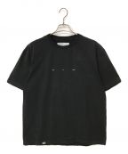 C2H4シーツーエイチフォー）の古着「Time Lapse Logo T-Shirt」｜ブラック