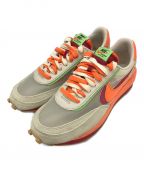 NIKE×sacai×CLOTナイキ×サカイ×クロット）の古着「LD WAFFLE/SACAI/CLOT/ローカットスニーカー」｜ベージュ×オレンジ