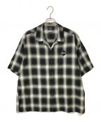 F.C.Real Bristolエフシーレアルブリストル）の古着「BIG LOGO S/S BAGGY SHIRT」｜ブラック