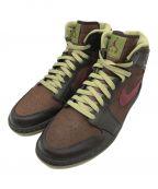 NIKEナイキ）の古着「AIR JORDAN 1 RETRO HIGH ハイカットスニーカー」｜VLVT BRWN/DP GRNT-DR