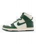 NIKE (ナイキ) DUNK HIGH 08 LE/ハイカットスニーカー ホワイト×グリーン サイズ:US10.5：10000円