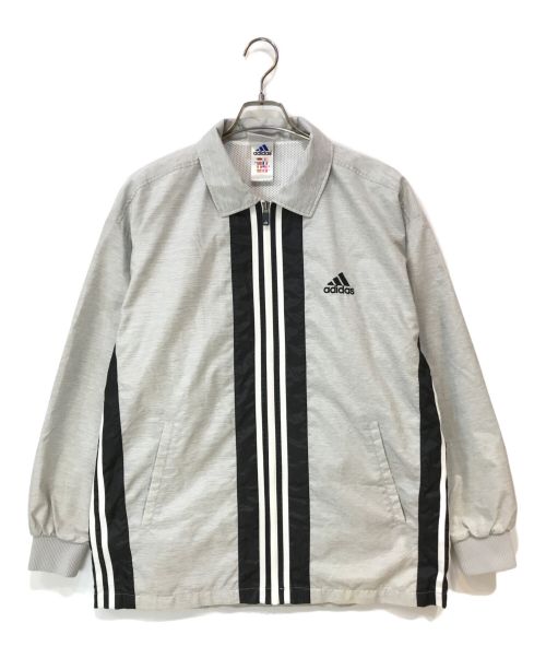 adidas（アディダス）adidas (アディダス) 90's-00's ナイロンジャケット グレー サイズ:Lの古着・服飾アイテム