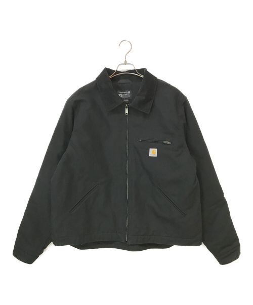 CarHartt（カーハート）CarHartt (カーハート) DUCK DETROIT JACKET BLANKET LINED ブラック サイズ:XLの古着・服飾アイテム