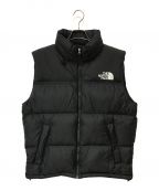 THE NORTH FACEザ ノース フェイス）の古着「NUPTSE VEST ダウンベスト」｜ブラック