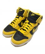 NIKEナイキ）の古着「DUNK HI SP/ハイカットスニーカー」｜BLACK/VARSITY MAIZE