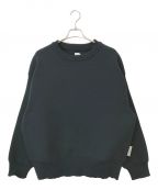 Name.ネーム）の古着「POLYESTER OVERSIZED KNIT SWEATER」｜ブラック