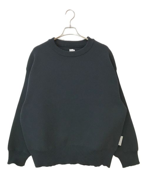 Name.（ネーム）Name. (ネーム) POLYESTER OVERSIZED KNIT SWEATER ブラック サイズ:1の古着・服飾アイテム