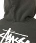 中古・古着 stussy (ステューシー) 8 Ball Zip Hoodie ブラック サイズ:M：8000円