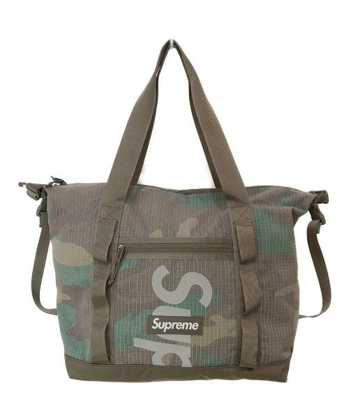 SUPREME（シュプリーム）SUPREME (シュプリーム) 24SS Tote Bag Woodland Camo オリーブ サイズ:-の古着・服飾アイテム