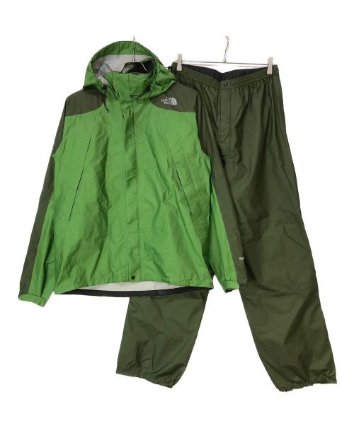 THE NORTH FACE（ザ ノース フェイス）THE NORTH FACE (ザ ノース フェイス) レインテックス フライト グリーン サイズ:XXLの古着・服飾アイテム