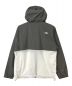 THE NORTH FACE (ザ ノース フェイス) COMPACT JACKET グレー×ホワイト サイズ:XL：7000円