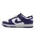 NIKE (ナイキ) DUNK LOW RETRO ローカットスニーカー WHITE/COURT PURPLE サイズ:US9.5：9000円