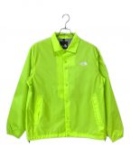 THE NORTH FACEザ ノース フェイス）の古着「Coach Jacket コーチジャケット」｜黄緑