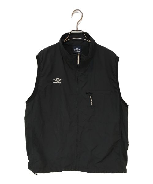 UMBRO（アンブロ）UMBRO (アンブロ) FREAK'S STORE (フリークスストア) 別注 Nylon Vest ブラック サイズ:Ｌの古着・服飾アイテム