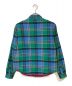 SUPREME (シュプリーム) Pile Lined Plaid Flannel Shirt ブルー×レッド サイズ:S：9000円