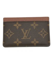 LOUIS VUITTON（ルイ ヴィトン）の古着「カードケース ポルト カルト・サーンプル」｜ブラウン