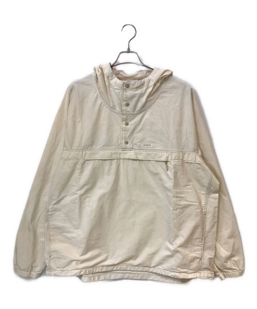 Patagonia（パタゴニア）Patagonia (パタゴニア) Funhoggers Anorak パーカー ホワイト サイズ:XLの古着・服飾アイテム