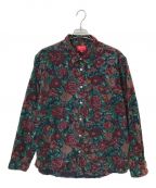 SUPREMEシュプリーム）の古着「20FW Digi Floral Corduroy Shirt」｜ネイビー