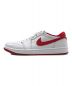 NIKE (ナイキ) AIR JORDAN 1 RETRO LOW OG ローカットスニーカー WHITE/UNIVERSITY RED サイズ:US11：9000円