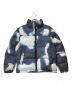 THE NORTH FACE（ザ ノース フェイス）の古着「21AW Bleached Denim Print Nuptse/ダウンジャケット」｜インディゴ