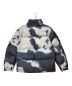 THE NORTH FACE (ザ ノース フェイス) SUPREME (シュプリーム) 21AW Bleached Denim Print Nuptse/ダウンジャケット インディゴ サイズ:M：50000円