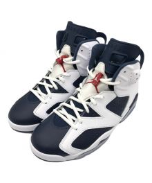 NIKE（ナイキ）の古着「AIR JORDAN 6 RETRO/ハイカットスニーカー」｜WHITE/VARSITY RED-MI