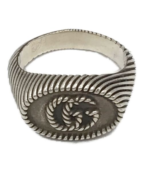 GUCCI（グッチ）GUCCI (グッチ) Silver Double G Ring サイズ:20の古着・服飾アイテム