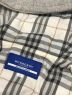 中古・古着 BURBERRY BLUE LABEL (バーバリーブルーレーベル) アンゴラ・カシミヤ混コート グレー サイズ:38：10000円