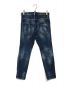 DSQUARED2 (ディースクエアード) Skinny Dan Jean デニムパンツ ホワイト×インディゴ サイズ:44：23000円